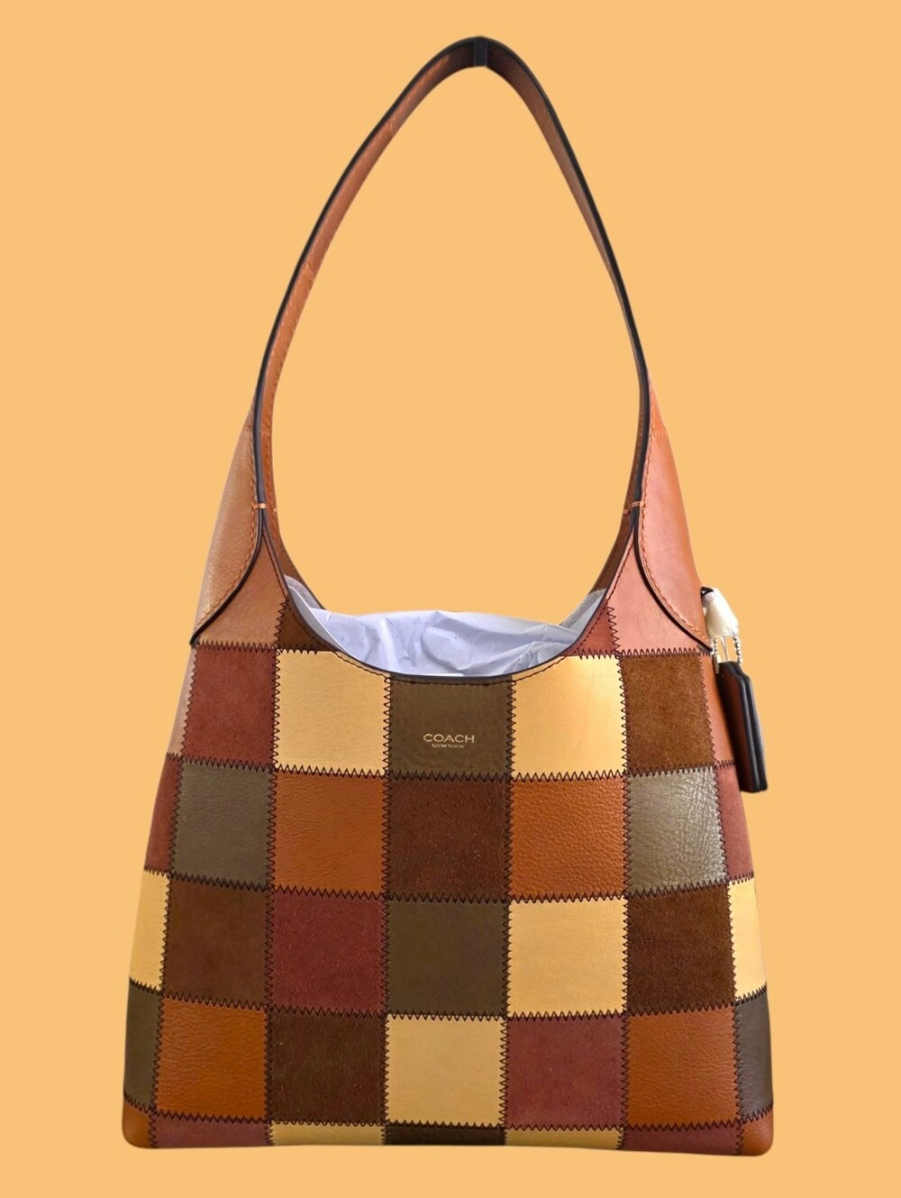 COACH Coachtopia Alter Ego Brooklyn 28 Shoulder Bag Patchwork NEW - Picture 1 of 16
